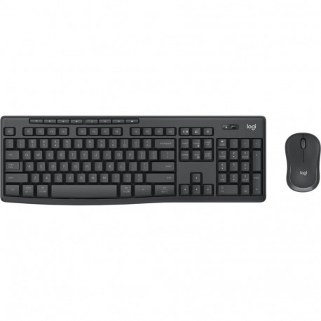 Keyboard and Mouse Logitech MK370 Graphite Italian Qwerty US