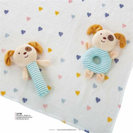 Gift Set for Babies 90 x 65 cm 3 Pieces