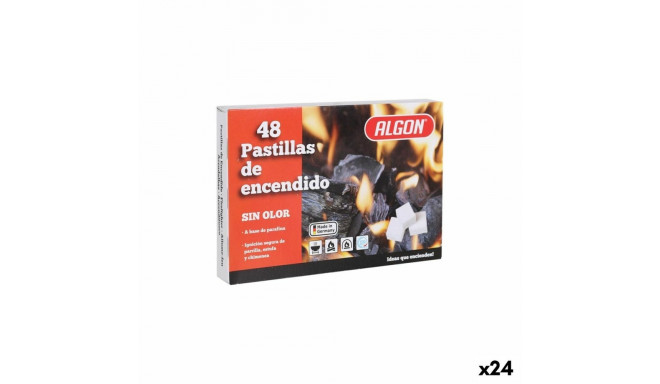 Firelighters Algon 48 Pieces (24 Units)