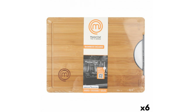 Cutting board MasterChef 32,5 x 25 cm (6 Units)