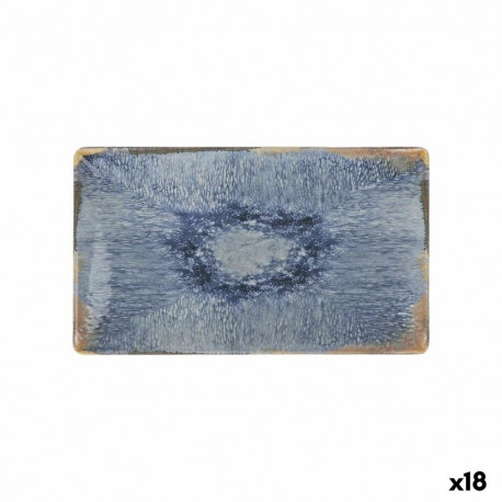 Serving Platter La Mediterránea Aelia Rectangular 25,3 x 15 x 2 cm (18 Units)