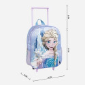 3D School Bag with Wheels Frozen Blue Lilac 25,0 x 31,0 x 10,0 cm