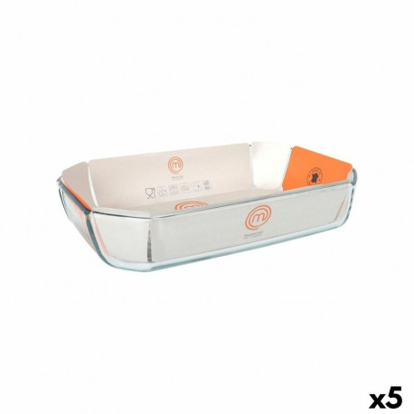 Serveerimisvaagen MasterChef Ristkülikukujuline 3,2 L 33 x 22 x 6,5 cm 33 x 22 cm (5 Ühikut)
