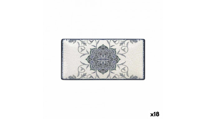 Serveerimisvaagen La Mediterránea Rosetta Ristkülikukujuline 30 x 15 x 2 cm (18 Ühikut)