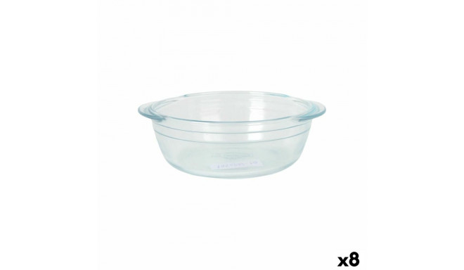 Serving Platter Quttin Quttin Glass 1 L 20 cm (8 Units)