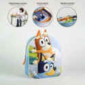 3D School Bag Bluey Blue
