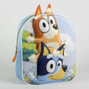 3D School Bag Bluey Blue