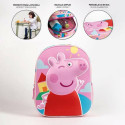3D-kooliseljakott Peppa Pig Roosa 25,0 x 31,0 x 10,0 cm