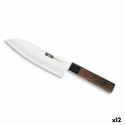 Kööginuga Quttin SANTOKU Takamura Pruun Hõbedane 17 cm (12 Ühikut)
