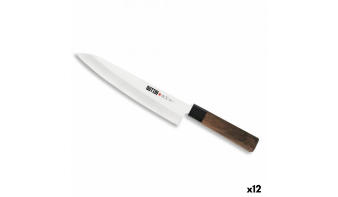 Kööginuga Quttin GYUTOU Takamura Pruun Hõbedane 20 cm (12 Ühikut)