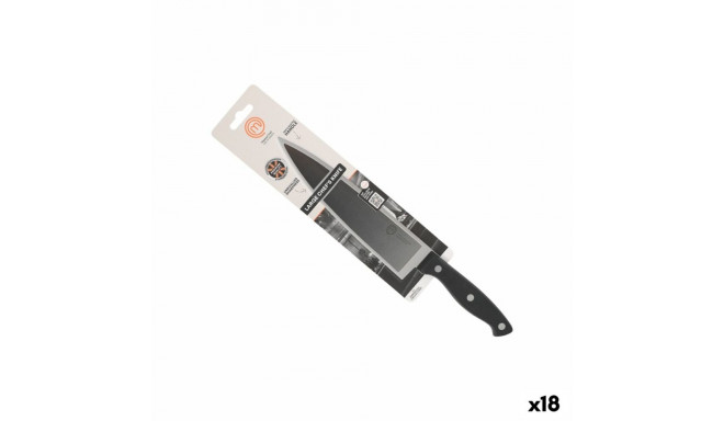 Kööginuga MasterChef Chef Must Hõbedane 20 cm (18 Ühikut)