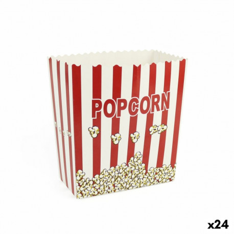 Container to serve the popcorn Inde Popcorn (4 Pieces) (24 Units)