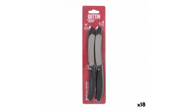Kitchen Knife Quttin Basic 8 cm 4 Pieces (18 Units)
