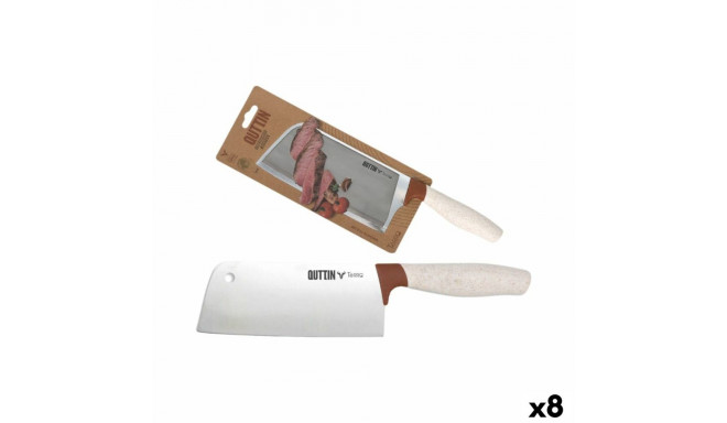 Large Cooking Knife Quttin Terra 17,5 cm (8 Units)