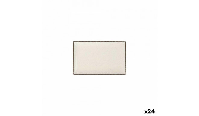 Serving Platter La Mediterránea Anllo Rectangular 20 x 13 x 2 cm (24 Units)