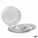 Plate set Algon 16 cm 6 Pieces (24 Units)