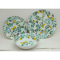 Deep Plate La Mediterránea Lemon 21 x 5,3 cm (24 Units) Deep Plate La Mediterránea Lemon 21 x 5,3 cm (24 Units)