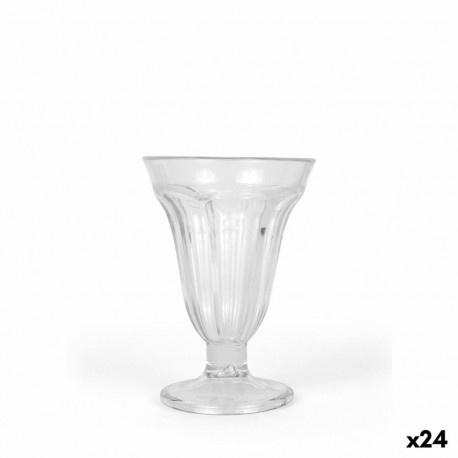 Ice Cream and Milk Shake Glass La Mediterránea 0,28 l (24 Units)
