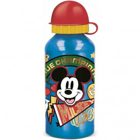 Water bottle Mickey Mouse True Champions Aluminium 400 ml