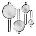 Strainer Quttin Steel 10 cm (24 Units) Strainer Quttin Steel 10 cm (24 Units)