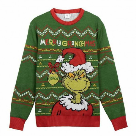 Men’s Jumper The Grinch Green S