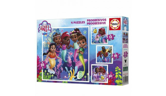 4-Puzzle Set Educa Ariel