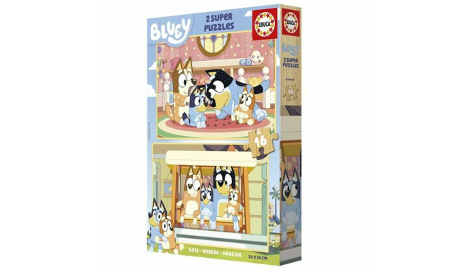 2 Pusle Komplekt Educa Bluey (2 Ühikut)