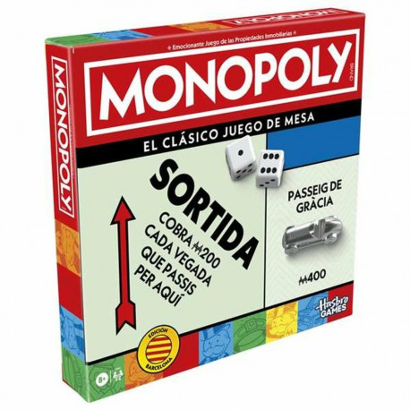 Educational Game Hasbro Monopoly Barcelona