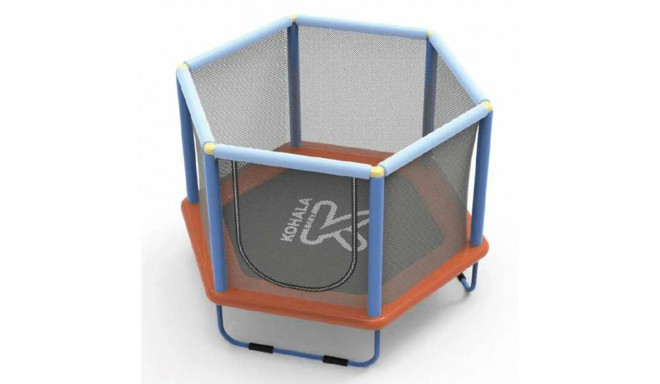 Kids Trampoline with Safety Enclosure Ociotrends 140 X 110 CM