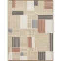 Maal Home ESPRIT Pruun Beež Ruuduline Linna 60 x 3 x 80 cm (2 Ühikut)