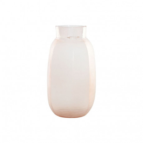 Vaas Home ESPRIT Roosa Kristall Kaasaegne 23 x 23 x 44 cm