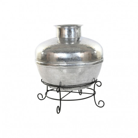 Vaas Home ESPRIT Must Hõbedane Alumiinium Raud 75 x 75 x 90 cm