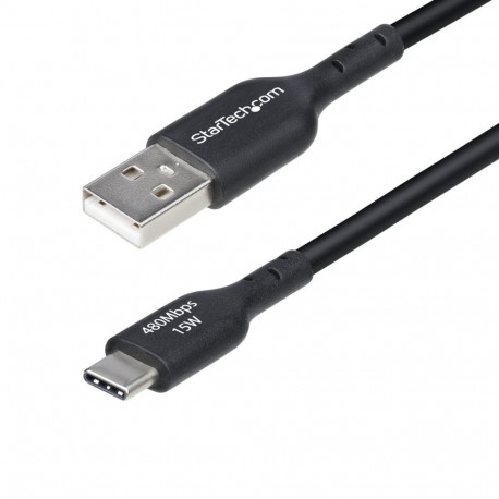 USB-kaabel Startech USB2AC3MNC Must 3 m