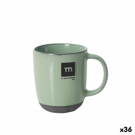Cup La Mediterránea Black clay (36 Units)