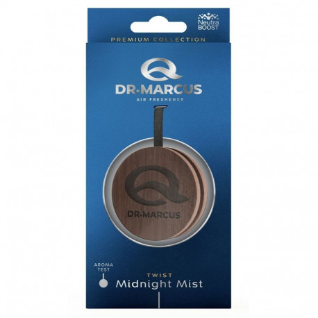 Car Air Freshener Dr Marcus Twist Midnight Mist Wood Fragrance Pendant