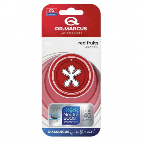 Car Air Freshener Dr Marcus Lucky Pin Red fruits Plastic