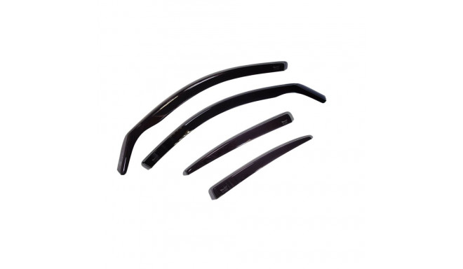 Wind deflector HEKO HO28336 SKODA RAPID/SPACEBACK Front 2 Pieces