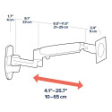 Televiisori Alus Ergotron 45-243-224 11 Kg 34"