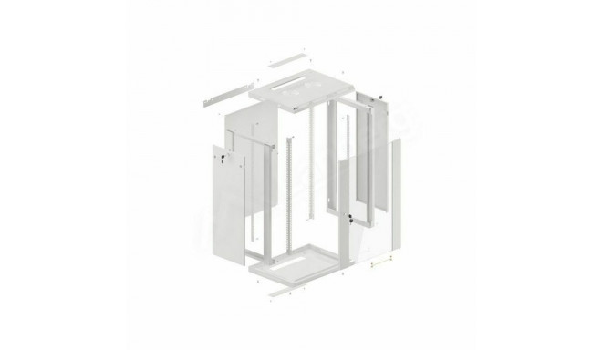 Seinakinnitusega Serverikapp Lanberg WF01-6418-10S