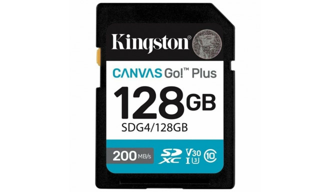 SDXC Memory Card Kingston CANVAS Go! Plus 128 GB