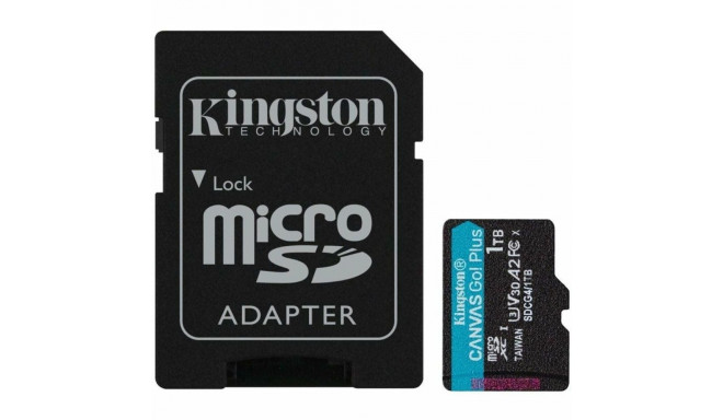 MicroSD Mälikaart koos Adapteriga Kingston CANVAS Go! Plus 1 TB