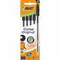 Set of Biros Bic Cristal Original 516345 Black
