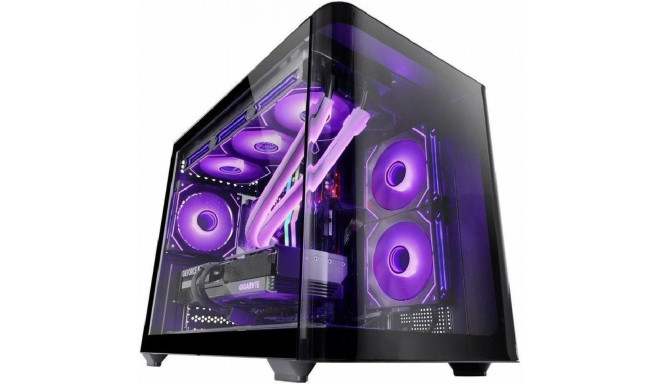 ATX Semi-tower Box Mars Gaming MCFUSIONM Black