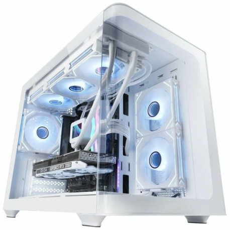 ATX Semi-tower Korpus Mars Gaming MCFUSIONMW Valge