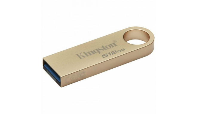 USB-pulk Kingston DataTraveler SE9 G3 512 GB Kuldne