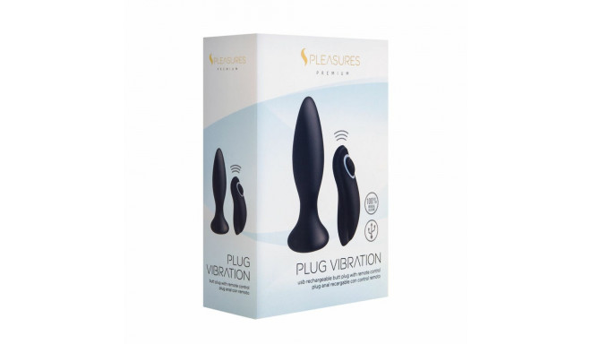 Anal plug S Pleasures Black