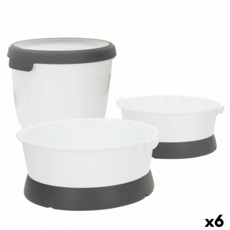 Kokkupandav Lemmiklooma Kauss Curver Plastmass 19 x 8 x 18 cm (6 Ühikut)