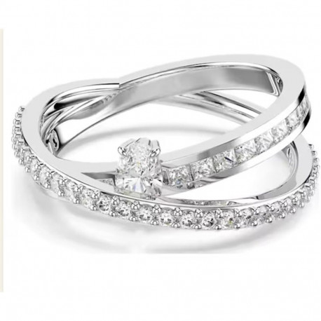 Naiste Sõrmus Swarovski 5691230 Hõbedane 18