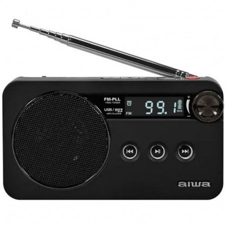 Raadio-CD-MP3-mängija Aiwa RS-77PLLBK