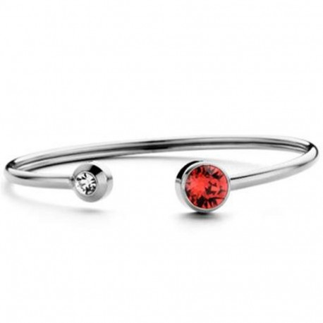 Naiste Käevõru CO88 Collection 8CB-90349 Hõbedane